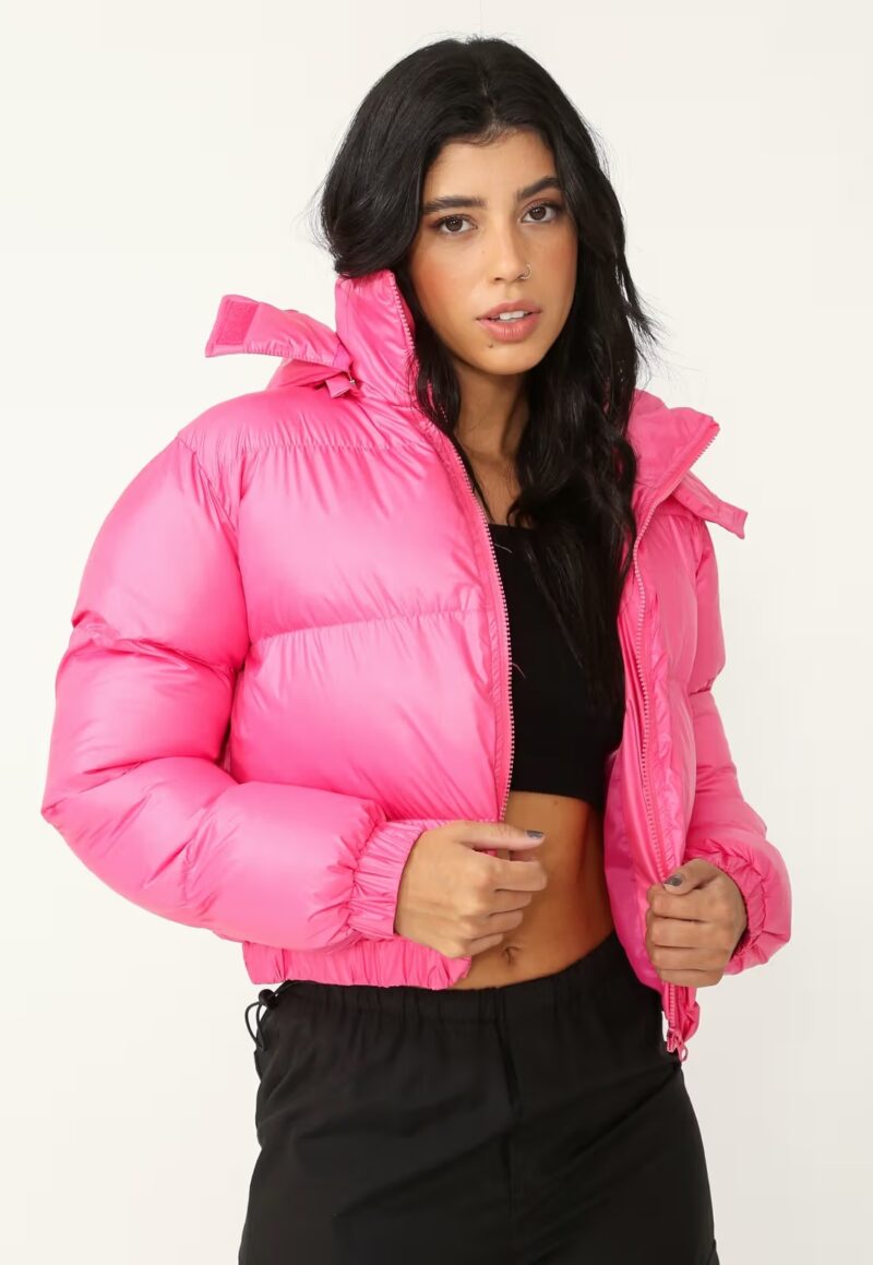 JAQUETA NYLON PUFFER MATELASSÊ
