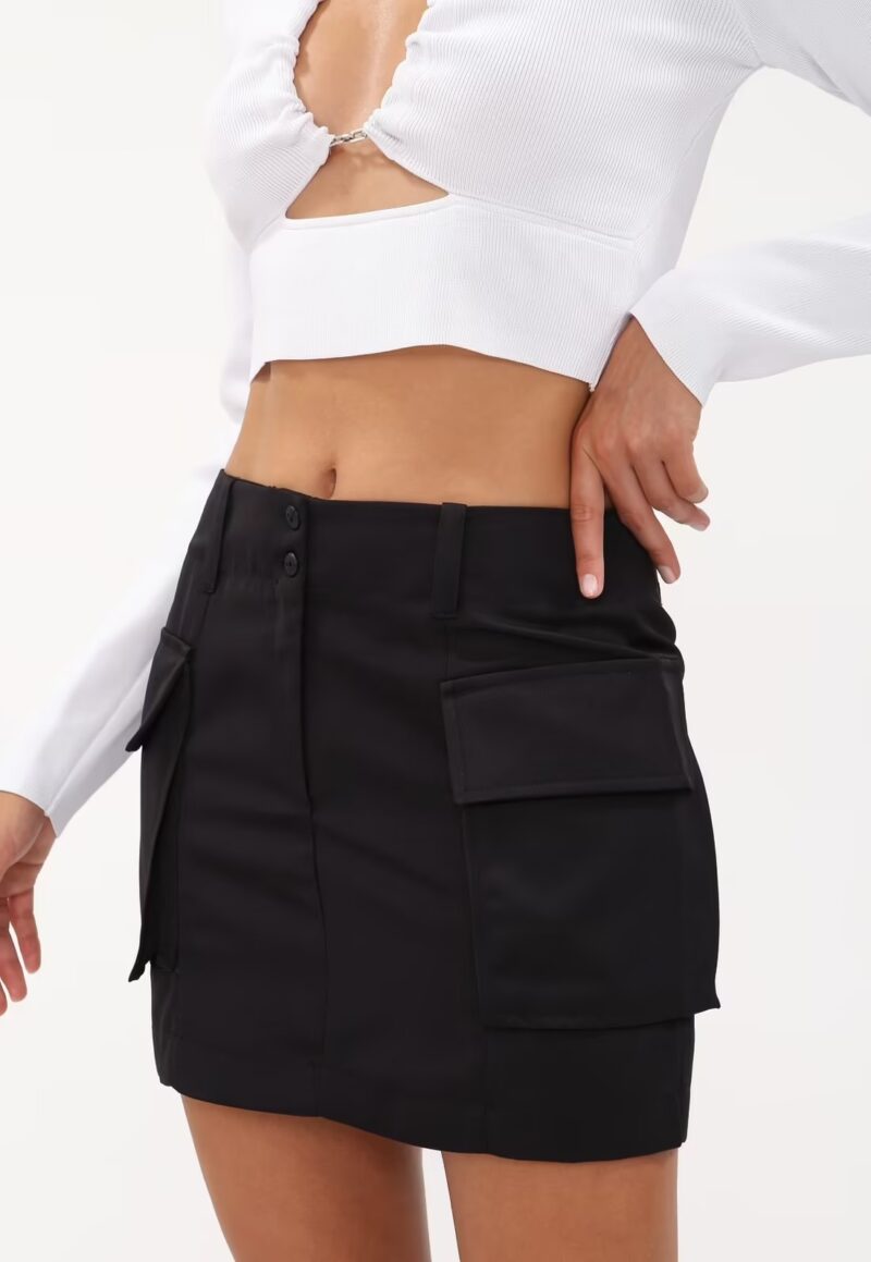 SAIA GABARDINE BOLSO CARGO